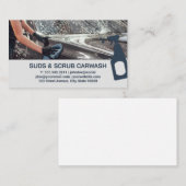 清掃車 | 手洗い | ソープ 名刺 (正面/裏面)