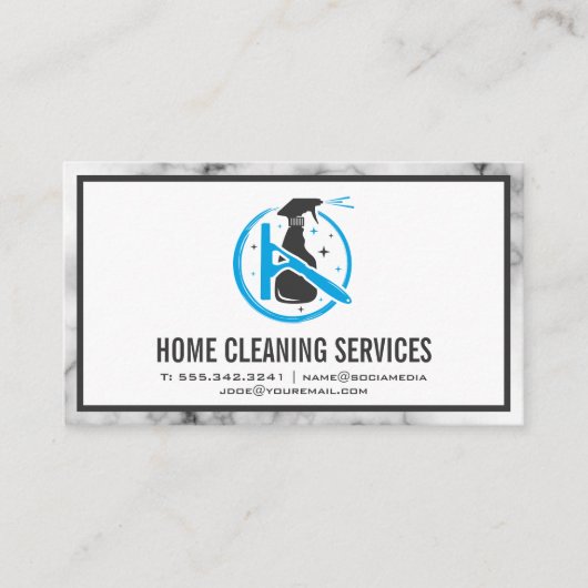 清掃・殺菌ツール 名刺 (正面)