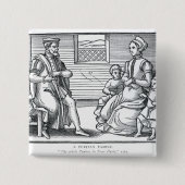 清教徒家族 缶バッジ (正面)