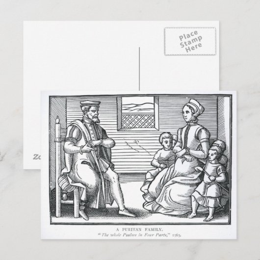 清教徒 ポストカード (正面/裏面)