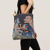 清朝のマンダリンダック トートバッグ (クローズアップ)