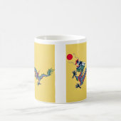 清朝中国旗 コーヒーマグカップ (中央)