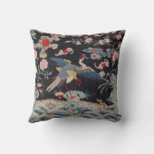 清朝黄金キジの装飾の枕 クッション (裏面)