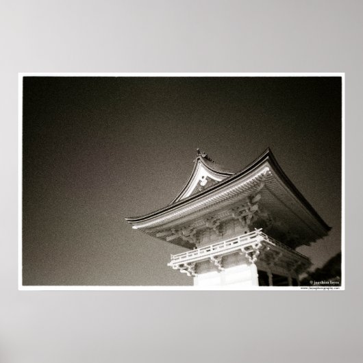 清水寺京都 ポスター (正面)