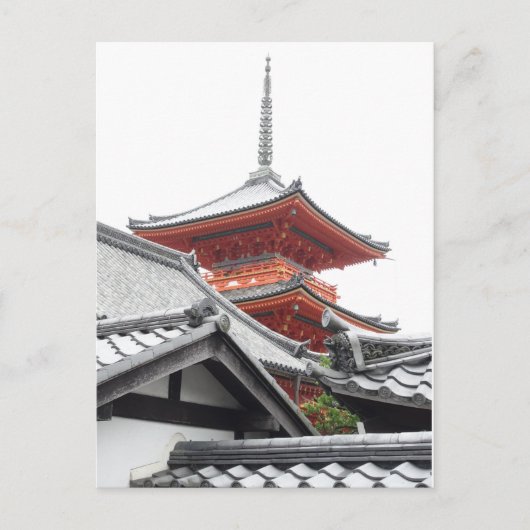 清水寺京都 ポストカード (正面)