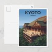 清水寺 京都 日本 ギフト ポストカード (正面/裏面)