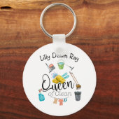 清浄の女王 キーホルダー (正面)