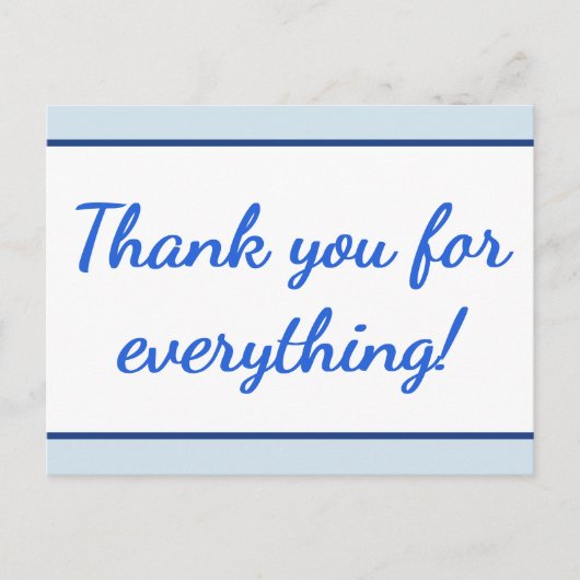 清浄「ありがとう!」 ポストカード (正面)