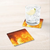 清涼飲料水コースター スクエアペーパーコースター (インサイチュ)