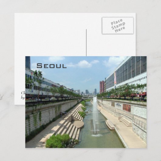 清渓流 ポストカード (正面/裏面)