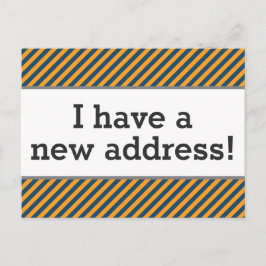 清潔でエレガント、そして上品な新居のポストカード 案内ポストカード