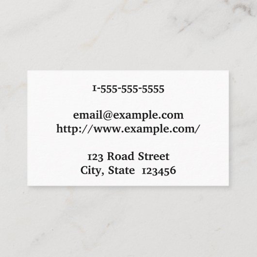 清潔でカスタマイズ可能な旅行代理店の名刺 名刺 (裏面)