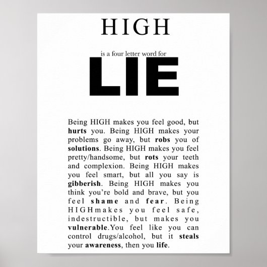 清潔で地味なポスター ポスター (正面)