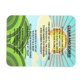 清潔で地味 マグネット (横)