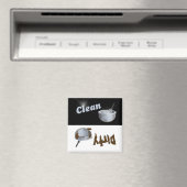 清潔で汚れたキッチンボウル食洗機磁石 マグネット (インサイチュ (食洗機))