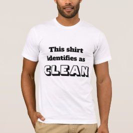 清潔なシャツです Tシャツ