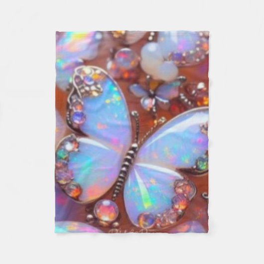 清潔な仕上げBaのための頑丈なダブルエッジのステッチ フリースブランケット (正面)