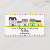 清潔な保守用ハンディーマンが夫を雇う 名刺 (正面)