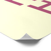 清潔な家が幸福な家を清潔にする ポスター (角)