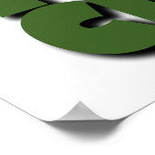 清潔にしよう 緑を守ろう ポスター (角)