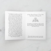 清潔になる火のクリスマスカード シーズンカード (内部)