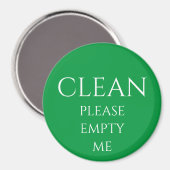 清潔に私を満たして下さい マグネット (正面/裏面)