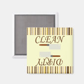 清潔または汚れたキッチン食洗機磁石 マグネット (正面/裏面)