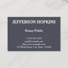 清潔公証人公証 名刺