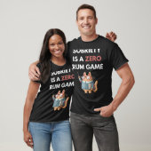 清酒はラム0本ゲーム 回復ネタ AA NA カ Tシャツ (ユニセックス)
