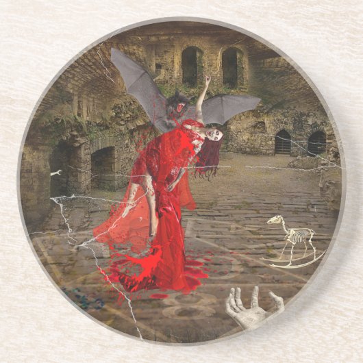 渇いた コースター (正面)