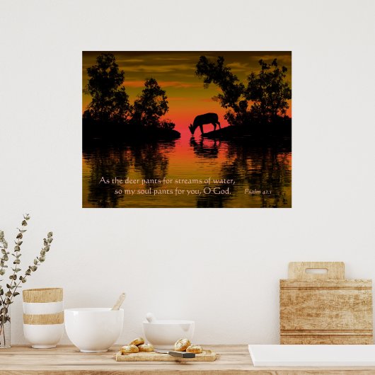 渇いた ポスター (キッチン)