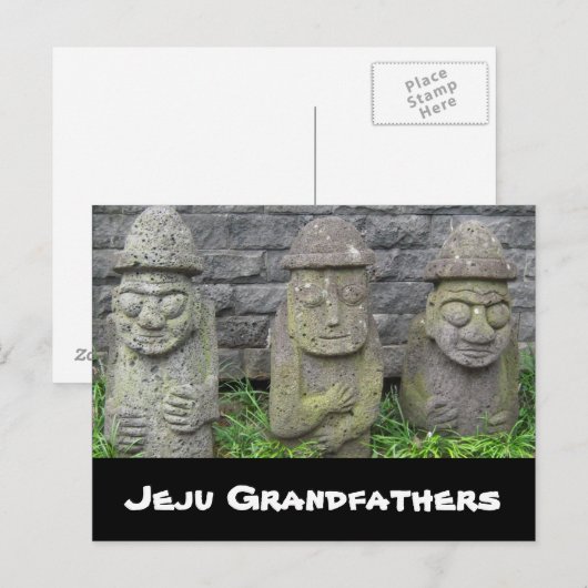 済州祖父 ポストカード (正面/裏面)