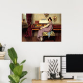 渋いピアニスト ポスター (ホームオフィス)