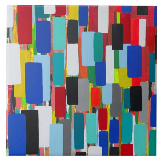 渋滞6 x 6セラミックタイル タイル (正面)