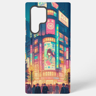 渋谷のネオンドリーム SAMSUNG GALAXY S22 ULTRAケース