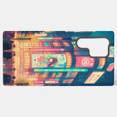 渋谷のネオンドリーム SAMSUNG GALAXYケース (裏面横)