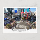 渋谷クロッシングより愛を込めて ポストカード (正面)