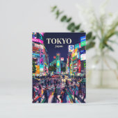 渋谷スクランブル交差点 日本 ポストカード (スタンド正面)
