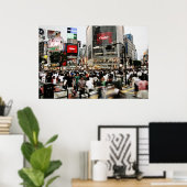 渋谷交差点 ポスター (ホームオフィス)