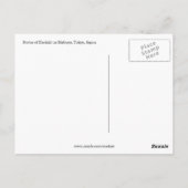 渋谷八子像 ポストカード (裏面)