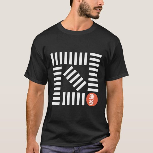 渋谷東京スクランブル交差点J Tシャツ (正面)