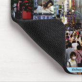 渋谷，東京 マウスパッド (コーナー)