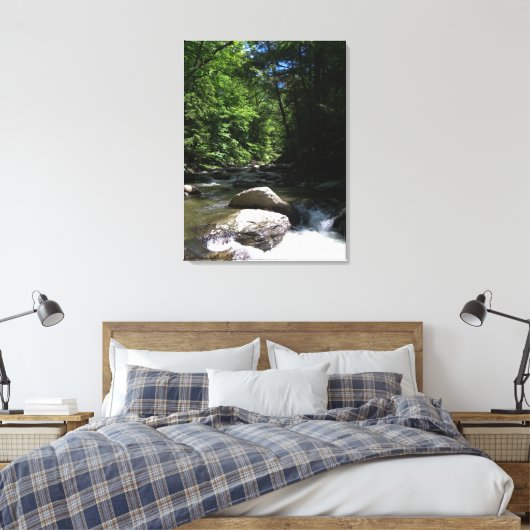 渓流 キャンバスプリント (インサイチュ (寝室))