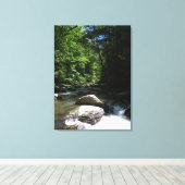 渓流 キャンバスプリント (インサイチュ (ウッドフロア))