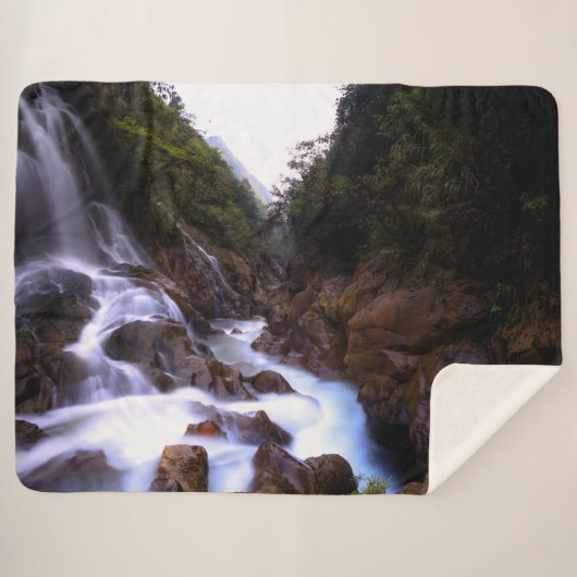 渓流 シェルパブランケット (正面(横))