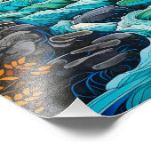 渓流 フォトプリント            (角)