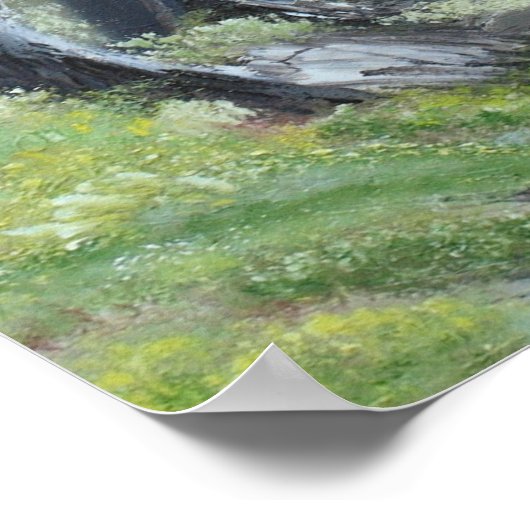 渓流 ポスター (角)