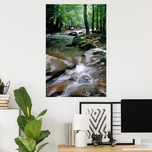 渓流 ポスター (ホームオフィス)