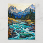 渓流 ポストカード (正面)