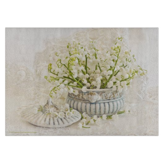 渓谷のリリー カッティングボード (正面)